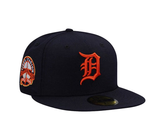 Detroit Tigers Tiger Stadium Side Patch (New Era 59FIFTY Fitted Cap)