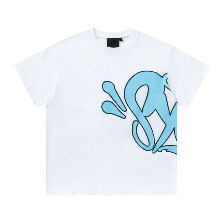 Remera Syna White Blue