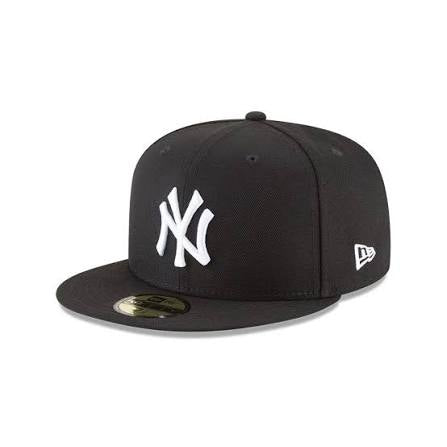 New York Yankees Black/White (New Era 59FIFTY Fitted Cap)