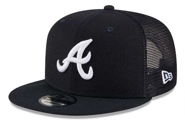 Atlanta Braves Trucker Cap (New Era 9FIFTY Snapback)